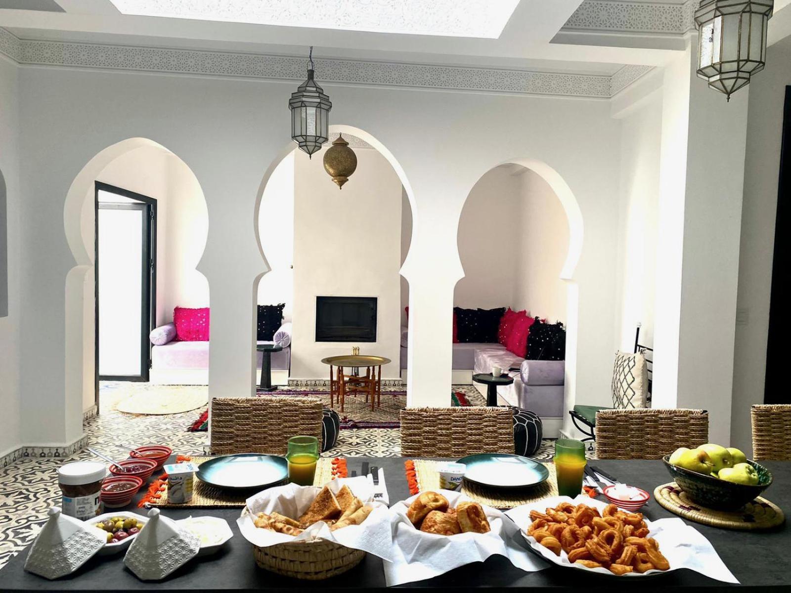 Dar Narjis Bed and Breakfast Asilah Exteriör bild