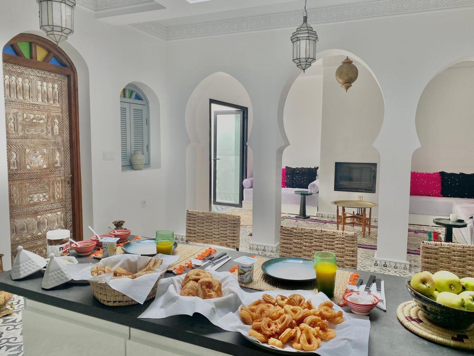 Dar Narjis Bed and Breakfast Asilah Exteriör bild